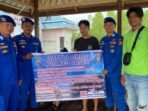 Sat Polairud Polres Paser Intensifkan Patroli Dialogis Kepada warga dan para nelayan yang beraktivitas di sekitar Desa Pondong Baru serta Perairan Teluk Adang, Kabupaten Paser, pada Kamis (7/8/2025). Foto: HO/Humas Polres Paser