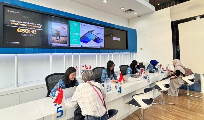 Suasana XL Center di XLSMART Tower Jl. Rasuna Said, pada Jumat (15/08/2025). Foto: HO/XLSMART