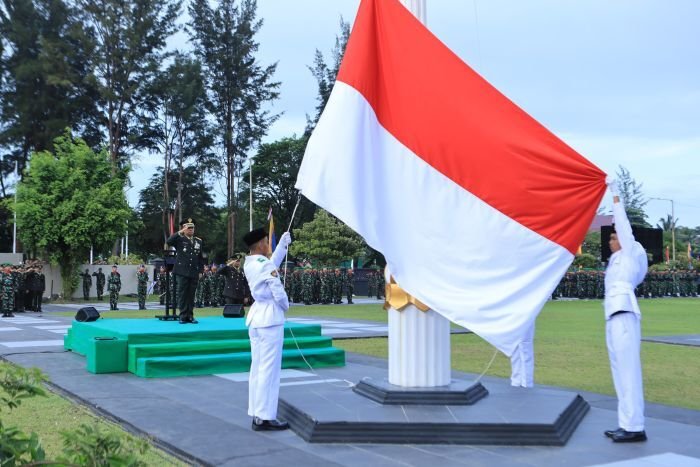 Kodam VI/Mulawarman Gelar Upacara HUT ke-80 Kemerdekaan RI, Berikut 4 Amanat Panglima TNI