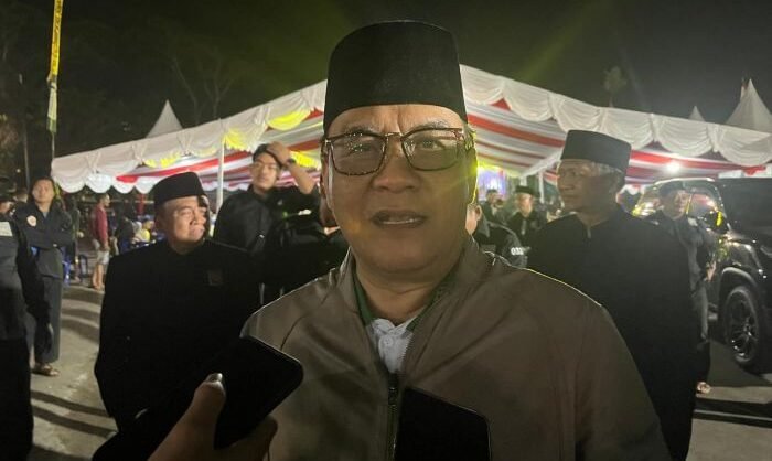 Wakil Wali Kota Balikpapan, H. Bagus Susetyo Hadir di Peringatan HUT ke-48 PSHT Cabang Balikpapan, yang dirangkai dengan HUT ke-80 Kemerdekaan Republik Indonesia, pada Minggu Malam (24/8/2025). Foto: BorneoFlash.com/Niken Sulastri