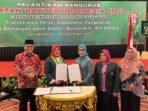 Wakil Wali Kota Balikpapan, H. Bagus Susetyo saat menyaksikan penandatanganan kerja sama IDI Kota Balikpapan dengan Dinas Kesehatan dan PKK Balikpapan, di Platinum Hotel Balikpapan, pada Sabtu (30/8/2025). Foto: BorneoFlash/Niken Sulastri