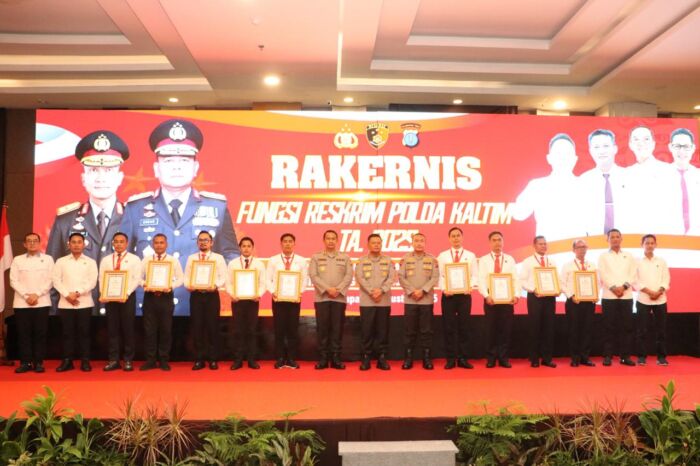 Tegas dan Humanis! Polda Kaltim Gelar Rakernis Reskrim 2025, Siap Hadapi Tantangan Penegakan Hukum Era Digital