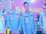Kapolresta Balikpapan, Kombes Pol Anton Firmanto, SH, SIK, MSi, menerima penghargaan sebagai peringkat kedua terbaik dalam penyusunan dan penyampaian Laporan Analisa dan Evaluasi (Anev) Kamtibmas tingkat Polda Kaltim. Foto: HO/Humas Polresta Balikpapan