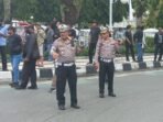 Polresta Balikpapan Amankan Penyampaian Aspirasi Mahasiswa, Proses Long March Berlangsung Kondusif. Foto: HO/Humas Polresta Balikpapan