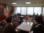 Delegasi dari Kementerian P2MI mengadakan pertemuan dengan Wakil Menteri Kesehatan, Tenaga Kerja, dan Kesejahteraan Jepang Yoko Wanibuchi di Tokyo. Foto: ANTARA/HO-Kemen P2MI