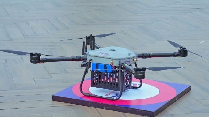 XLSMART dan ASTRAtech Luncurkan Inovasi Drone Otonom Cerdas Berbasis 5G. Foto: HO/XLSMART