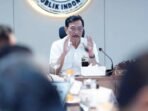 Ketua Dewan Ekonomi Nasional (DEN) Luhut Binsar Pandjaitan dalam rapat Komite Percepatan Transformasi Digital Pemerintah di Jakarta, Selasa (26/8/2025). FOTO : ANTARA/HO-DEN
