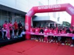 Smartfren Fun Run Gorontalo 2025 berlangsung di Citimall Gorontalo, pada Sabtu (2/8/2025). XLSMART