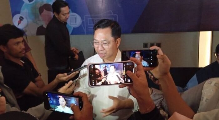 Budi Widihartanto, kepala BI Kaltim menemui pers untuk diwawancarai di Batam (25/9.2025). Foto: ANTARA/M. Ghofar