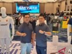 Sebuah jenama lokal bernama Mills meluncurkan produk musim panas terbarunya dalam sebuah acara yang diselenggarakan di Jakarta (23/9/2025). Foto: ANTARA/HO-Mills