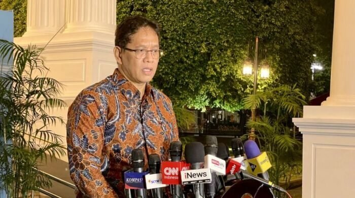 Rabu (10/9/2025), di Istana Kepresidenan RI Jakarta, Menteri Keuangan Purbaya Yudhi Sadewa sedang menjawab pertanyaan para wartawan dalam sebuah konferensi pers. Foto: ANTARA/Genta Tenri Mawangi.