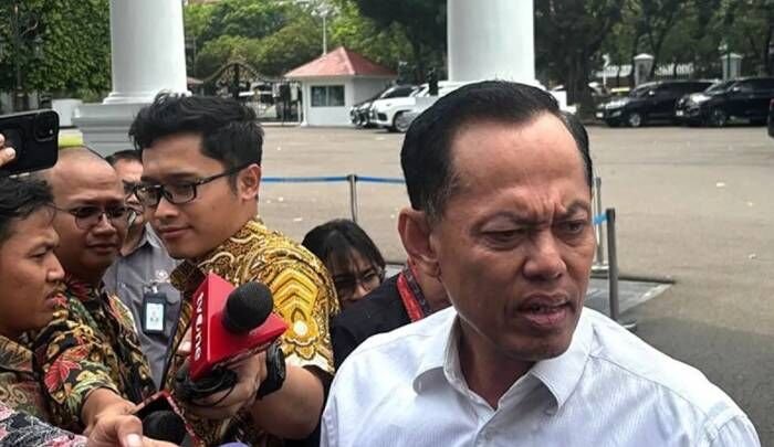 Kepala Badan Pengendalian Pembangunan dan Investigasi Khusus (Bappisus) Aris Marsudiyanto saat memberikan keterangan di Istana Kepresidenan Jakarta, Selasa (16/9/2025). FOTO: ANTARA/Mentari Dwi Gayati/aa.