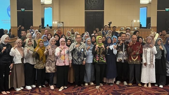 Hetifah Sjaifudian, Ketua Komisi X DPR RI saat membuka Workshop Pendidikan di Ballroom Platinum Hotel Balikpapan, pada Sabtu (27/9/2025). Foto: BorneoFlash/Niken Sulastri