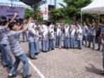 I.League dan BRI Gelar BRI Goes To School di SMA 4 Sumatera Barat. Foto: HO/I.League