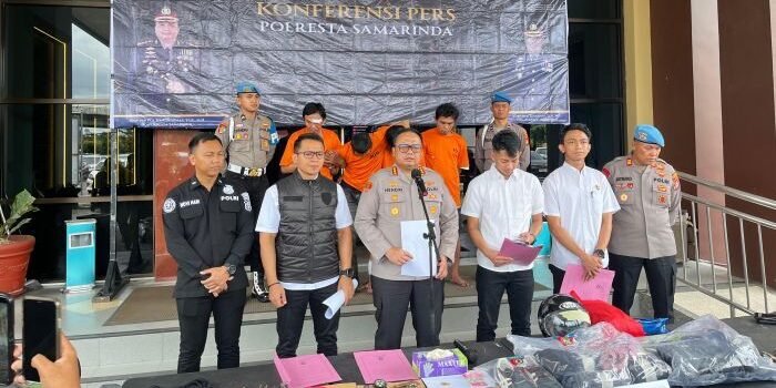 Komplotan Pencuri Makassar Beraksi di Samarinda, Empat Pelaku Dibekuk Polisi