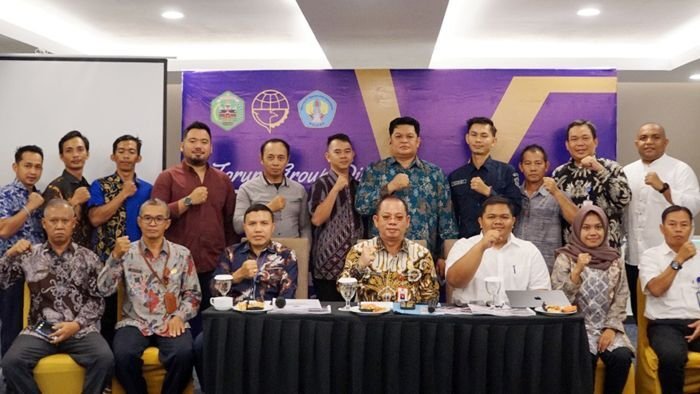 Kegiatan Laporan Akhir Penyusunan Detail Engineering Design (DED) Turap dan Sheet Pile Dermaga Batu Dinding yang digelar di Hotel Aston Samarinda. Kamis (04/09/2025). Foto: HO/Prokopim Pemkab Mahulu