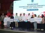 Kemnaker dan Kemenhub terus mendorong peningkatan cakupan kepesertaan jaminan sosial tenaga kerja kepada pengemudi atau pekerja sektor logistik. FOTO : Kemnaker