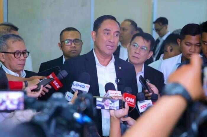 Kepala BNN Irjen Pol Suyudi Ario Seto memberikan keterangan kepada media usai Rapat Dengar Pendapat (RDP) bersama Komisi III DPR di Jakarta, Kamis (4/9/2025). FOTO : ANTARA/HO-BNN RI