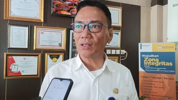 Kepala DLH Kota Balikpapan, Sudirman Djayaleksana. Foto: BorneoFlash/Niken Sulastri