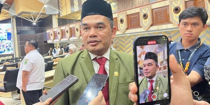 Ketua DPRD Kalimantan Timur, Hasanuddin Mas’ud. Foto: BorneoFlash/Nur Ainunnisa