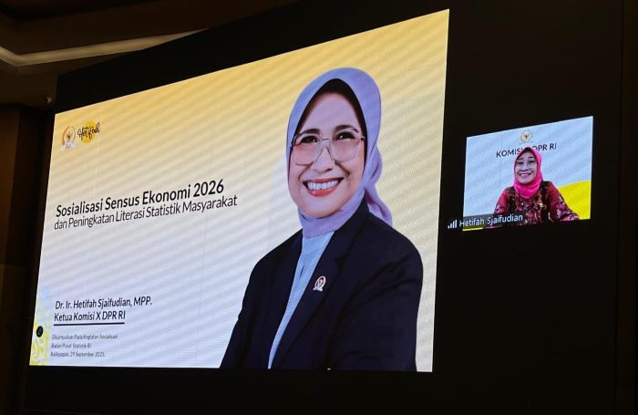 Hetifah Dorong Partisipasi Masyarakat Sukseskan Sensus Ekonomi 2026