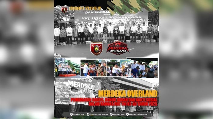 Kodam VI Mulawarman menggelar kegiatan Merdeka Overland Kodam VI/Mulawarman menggelar kegiatan Merdeka Overland yang dipusatkan di Makodam VI/Mlw Balikpapan, pada Sabtu (6/9/2025). Foto: HO/Pendam VI/Mulawarman
