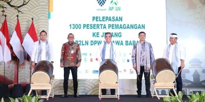 Menaker Lepas 1.300 Peserta Magang ke Jepang