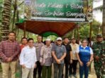 PHM meresmikan Program Wisata Kuliner dan Botani Nyiur Sembilan Baanjung, di kawasan Nyiur Sembilan yang berada di Kelurahan Handil Baru Darat pada Minggu, 8 September 2025. Foto: HO/PHM