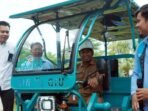 PLN UID Kaltimra mendukung Bank Sampah SPI Balikpapan di SMKN 5 Balikpapan. Foto: HO/PLN UID Kaltimra
