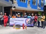 PLN UIP KLT melakukan sertifikasi pemadam kebakaran di Balikpapan, yang turut diawasi oleh Disnakertrans Provinsi Kaltim, pada Jumat (19/9/2025). Foto: HO/PLN UIP KLT 