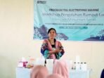 PLN UIP KLT menggelar workshop pengolahan rumput laut di Kampung Tihi-Tihi, Kota Bontang, pada Selasa (2/9/2025). Foto: HO/PLN UIP KLT