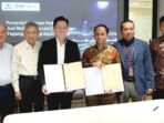 PLN resmi menandatangani Perjanjian Jual Beli Tenaga Listrik (PJBTL) dengan PT Sembada Makmur Sejahtera (SMS), bagian dari Ithaca Group dan AP Investment Group. Foto: HO/PLN UID Kaltimra
