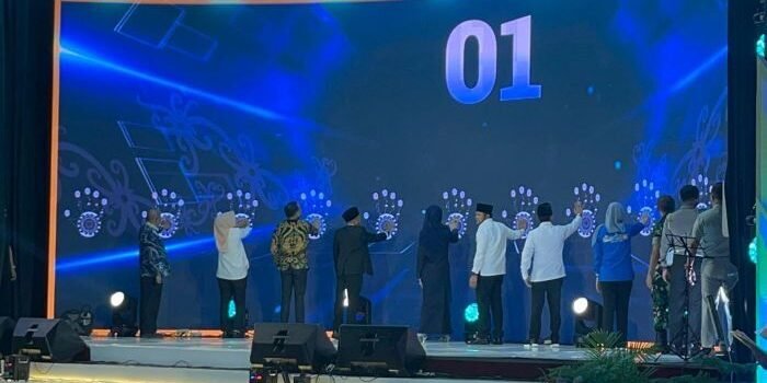 Peluncuran SIMPATOR GEMAS di Balikpapan Sport and Convention Center (BSCC)/DOME, pada Rabu (17/9/2025). Foto: BorneoFlash/Niken Sulastri