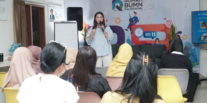 Pertamina Patra Niaga Regional Kalimantan bersama Rumah BUMN Balikpapan menggelar pelatihan UMK Academy 2025, Pada Rabu (24/9/2025). Foto: HO/Pertamina Patra Niaga