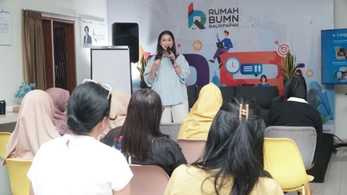 Pertamina Patra Niaga Regional Kalimantan bersama Rumah BUMN Balikpapan menggelar pelatihan UMK Academy 2025, Pada Rabu (24/9/2025). Foto: HO/Pertamina Patra Niaga