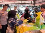 Polresta Balikpapan Gelar Program Gerakan Pangan Murah (GPM) secara rutin di berbagai wilayah kota Balikpapan, pada Jumat (19/09/2025).