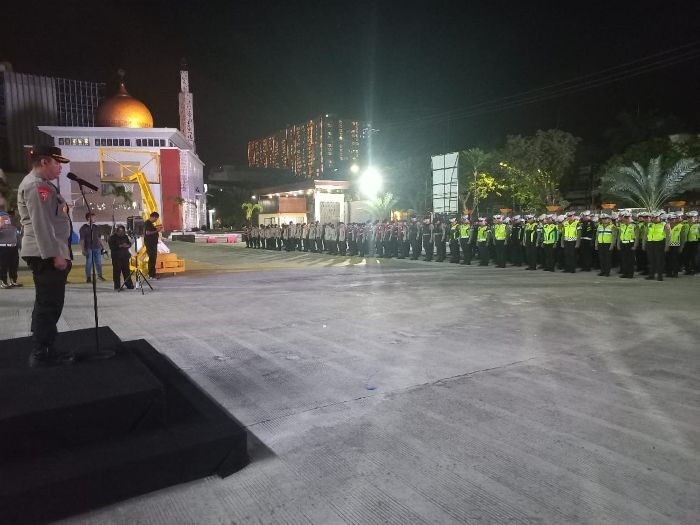 520 Personel Polresta Balikpapan Dikerahkan untuk Amankan Malam Minggu