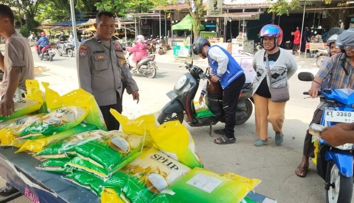 Polresta Balikpapan menggelar Gerakan Pangan Murah (GPM) serentak di seluruh wilayah hukumnya, Pada Selasa (23/9/2025). Foto: HO/Humas Polresta Balikpapan 
