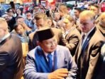 Presiden RI Prabowo Subianto tiba di hotel tempat menginap di kawasan Manhattan, New York, Amerika Serikat, Sabtu (20/9/2025). FOTO : ANTARA/Fathur Rochman