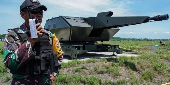 Rudal Balistik KHAN dari Turki Tiba di Kalimantan Timur