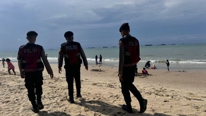 Satpolairud Polresta Balikpapan secara rutin menggelar patroli di perairan Balikpapan. Foto: HO/Humas Polresta Balikpapan