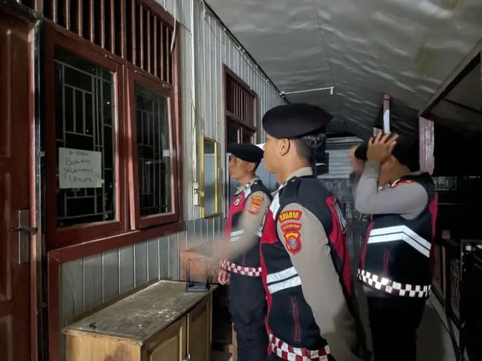 Jaga Sitkamtibmas Agar Tetap Aman, Sat Samapta Polres Mahulu Intensifkan Patroli Dialogis