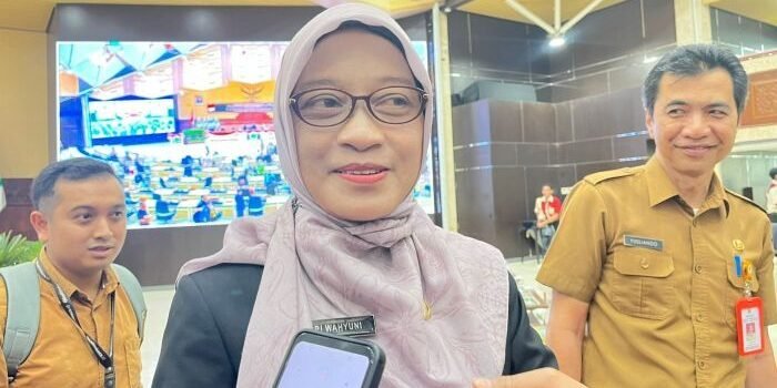 Sekretaris Daerah Provinsi Kalimantan Timur, Sri Wahyuni. Foto: BorneoFlash/Nur Ainunnisa