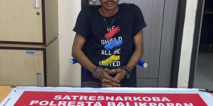 Polresta Balikpapan Bekuk Kurir Narkoba di Pinggir Jalan, Dua Paket Sabu Diamankan