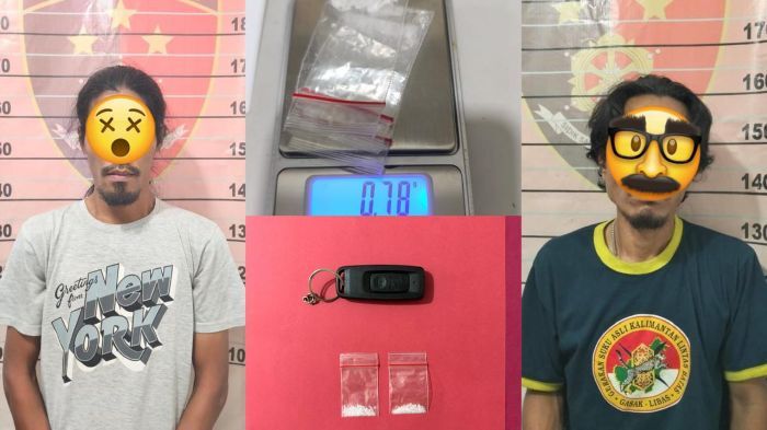 Tiga Pengedar Sabu Diciduk Jatanras Polsek Balikpapan Selatan Berkat Laporan Warga