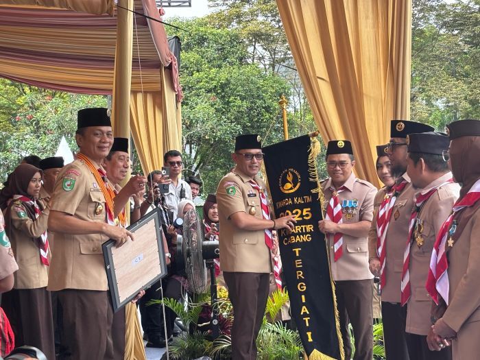 Hari Pramuka ke-64, Wagub Seno: Pramuka Harus Adaptif Hadapi Tantangan Zaman
