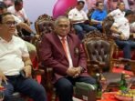 Wakil Wali Kota Balikpapan, Bagus Susetyo, turut menghadiri pembukaan Open Karate Tournament Piala Panglima TNI 2025, di Balikpapan Sport and Convention Center (BSCC)/Dome, pada Jumat (19/9/2025). Foto: BorneoFlash/Niken Sulastri