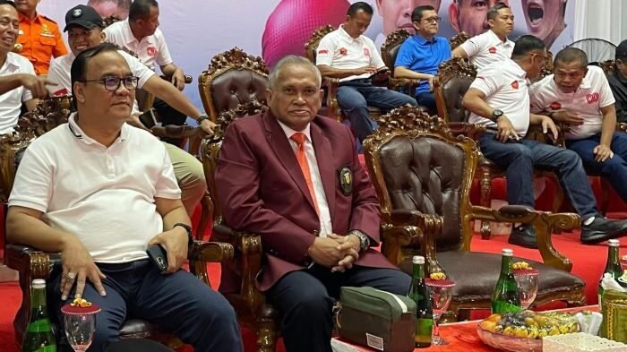 Wakil Wali Kota Balikpapan, Bagus Susetyo, turut menghadiri pembukaan Open Karate Tournament Piala Panglima TNI 2025, di Balikpapan Sport and Convention Center (BSCC)/Dome, pada Jumat (19/9/2025). Foto: BorneoFlash/Niken Sulastri