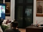 Presiden RI Prabowo Subianto berbicara secara daring (online) dalam pertemuan virtual BRICS Leaders Virtual Meeting di depan para pemimpin negara BRICS, Senin malam (8/9/2025). Foto: HO-Biro Pers Sekretariat Presiden