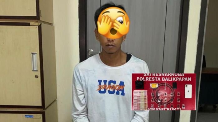 Satresnarkoba Polresta Balikpapan kembali mencatat keberhasilan dalam pemberantasan peredaran narkotika. Foto: HO/Humas Polresta Balikpapan